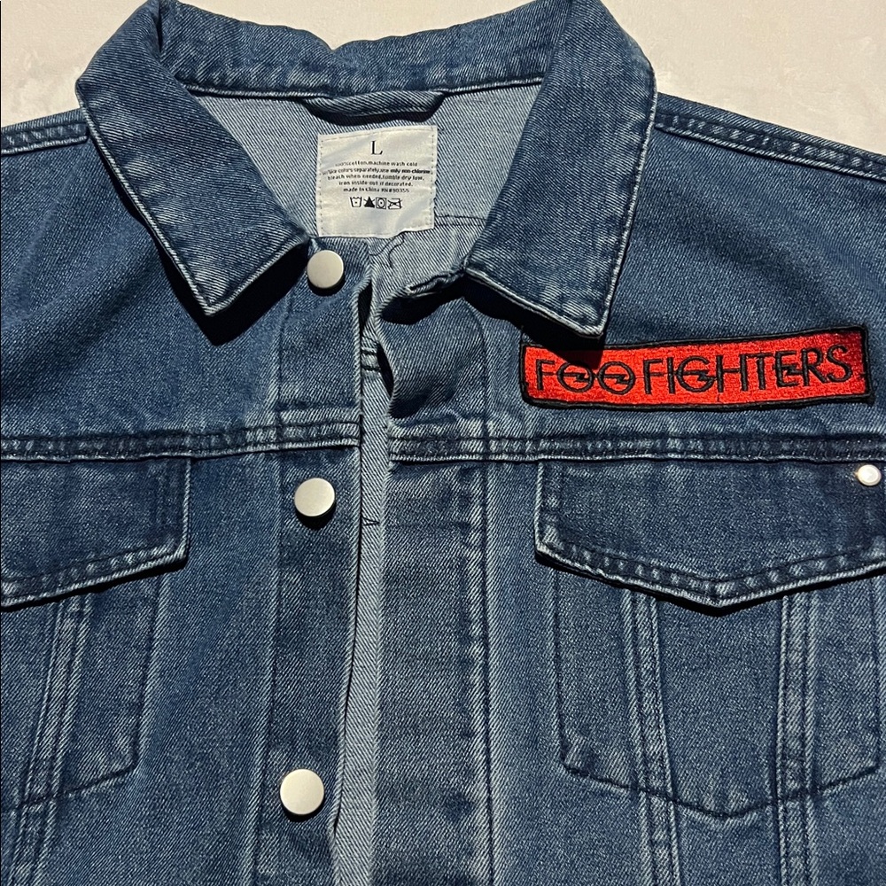 Foo Fighters patch Denim Jacket - image 3